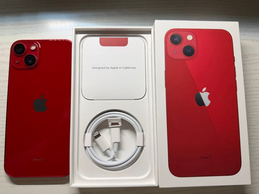 Apple iPhone 13 128G (PRODUCT RED) 本体