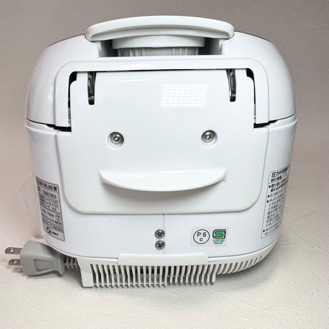 ✨極美品✨象印 ZOJIRUSHI 圧力IH炊飯ジャー NP-RL05 ホワイト