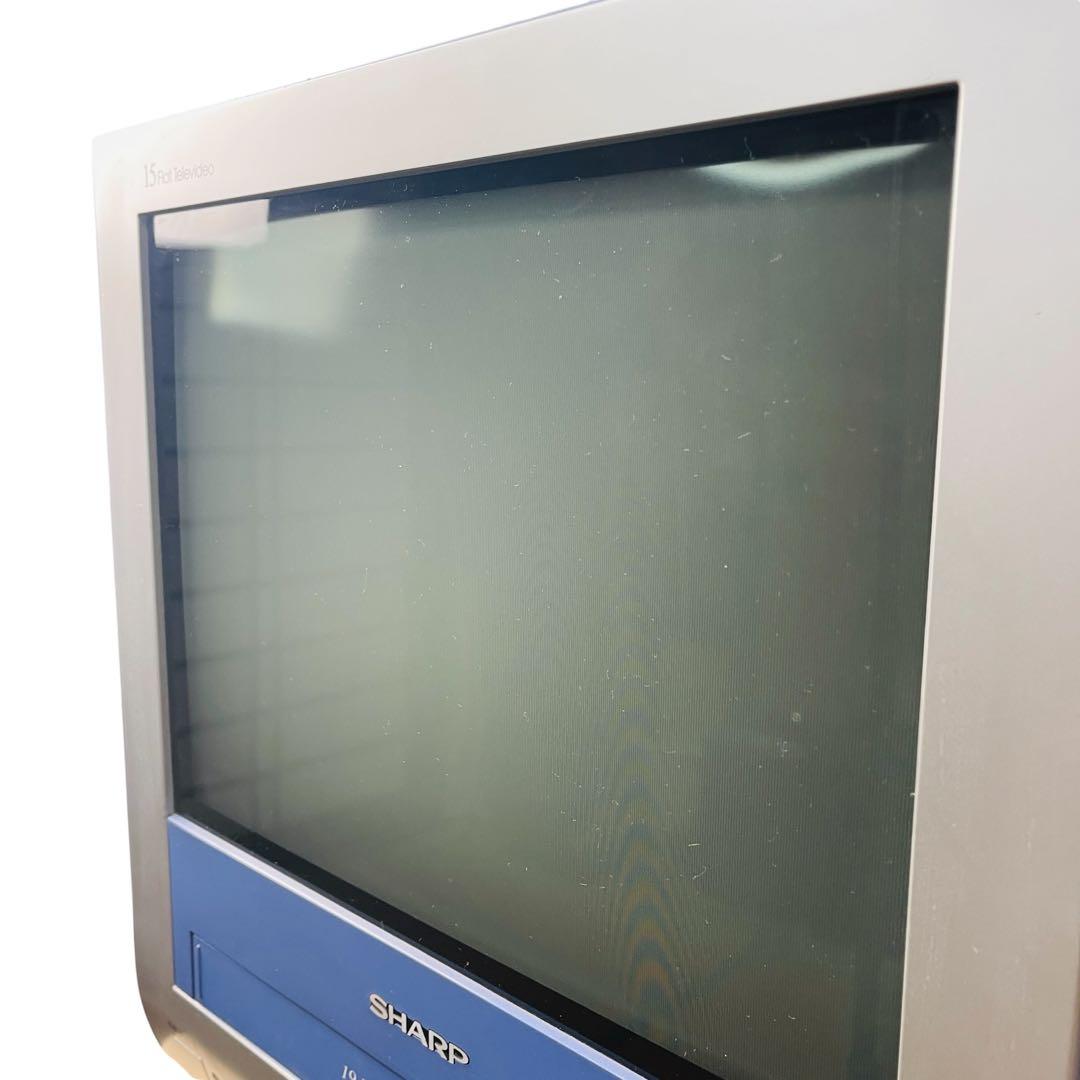 SHARP 15型テレビデオ VT-15FN1-A 2001年製 リモコン付き