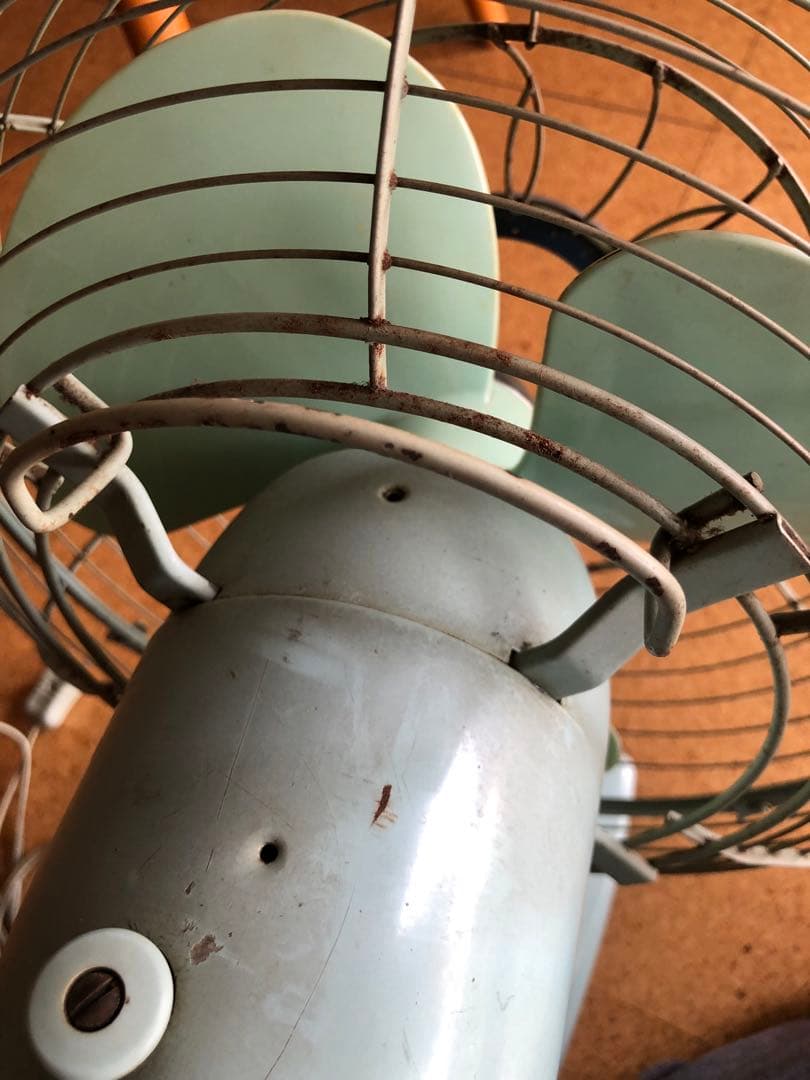 ナショナル　レトロ　扇風機　昭和
