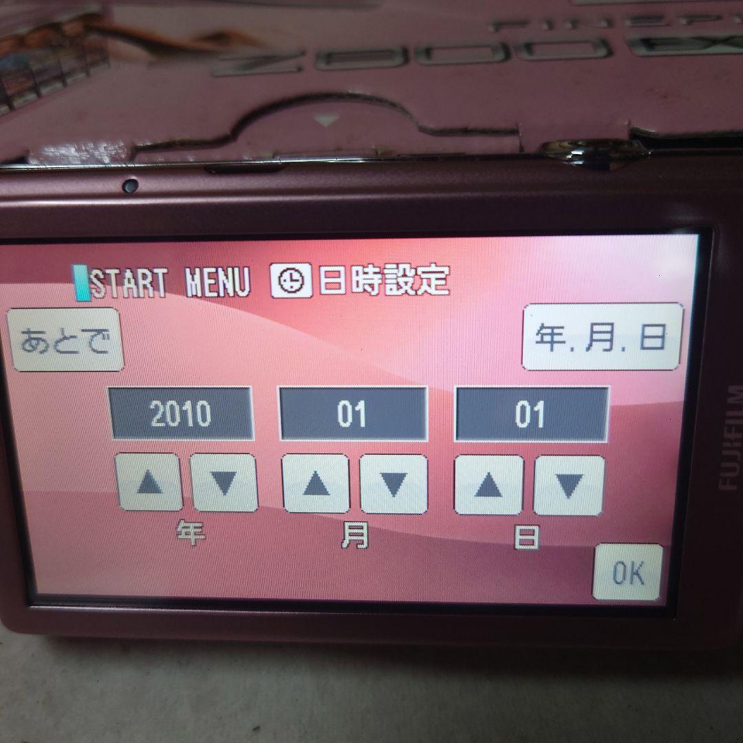 FUJIFILM FINEPIX Z800 ピンク 1200万画素光学5倍ズーム