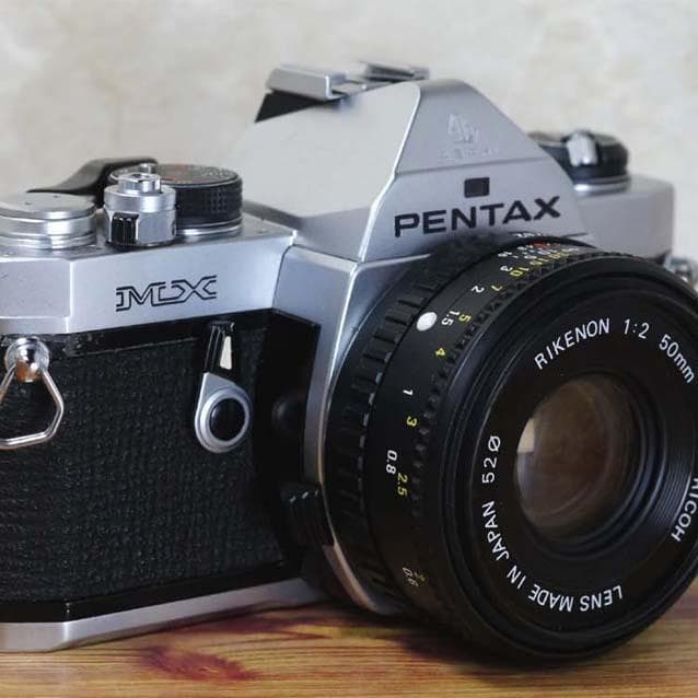 【整備済完動品】PENTAX MX Rikenon 50mm F/2