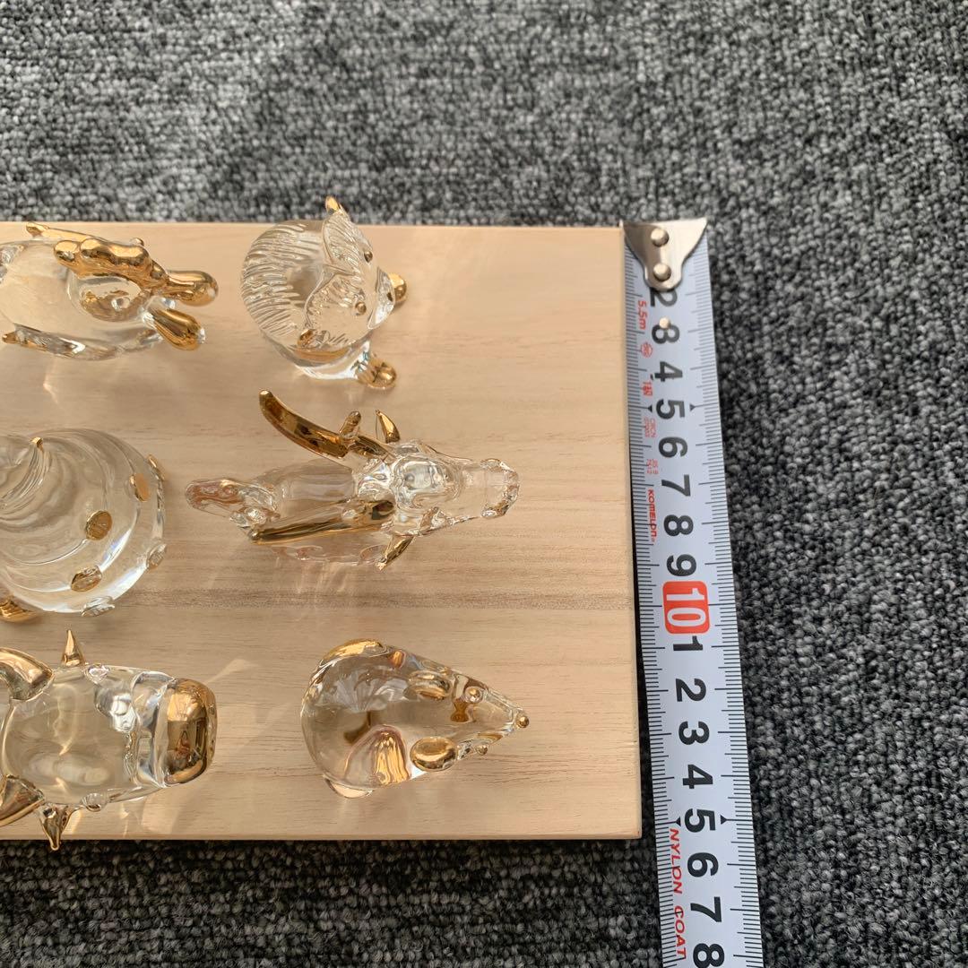 クリスタル干支動物12体セット