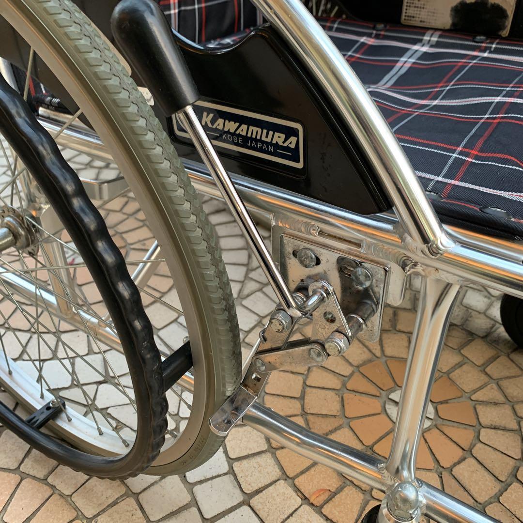 とちきち　大阪市内直接引渡し　KAWAMURA　自走用車椅子　ノーパンクタ