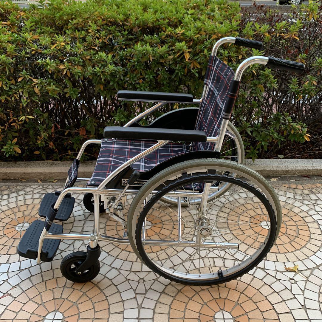 とちきち　大阪市内直接引渡し　KAWAMURA　自走用車椅子　ノーパンクタ