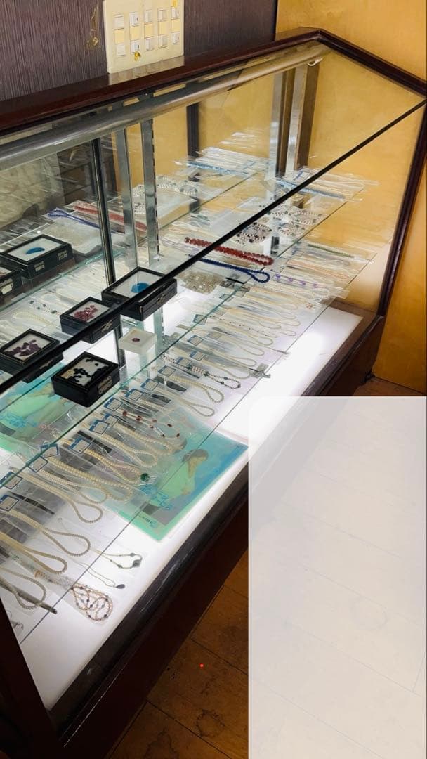 中古美品　ガラスケース　ショップ　什器展示棚　飾り棚 陳列棚　鉄枠
