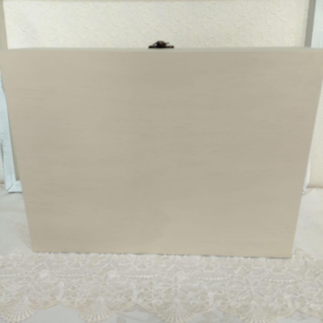 専用です２点②書類ケース　蓋付きボックス　トールペイント作品