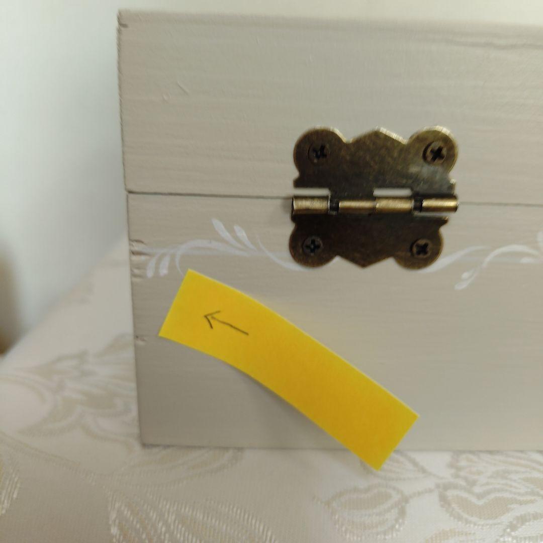 専用です２点②書類ケース　蓋付きボックス　トールペイント作品