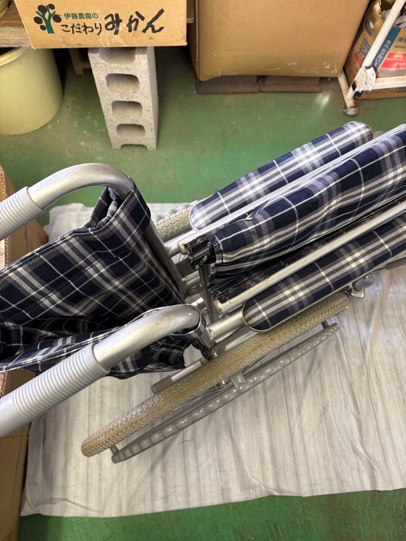 幸和製作所　スチール　車椅子　福祉用具