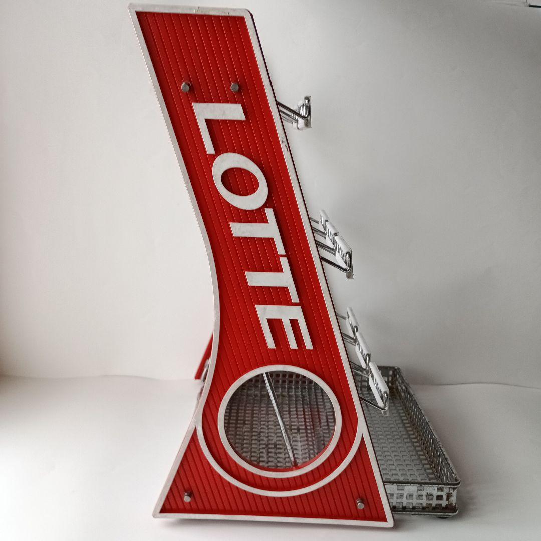 LOTTE ディスプレイスタンド 赤