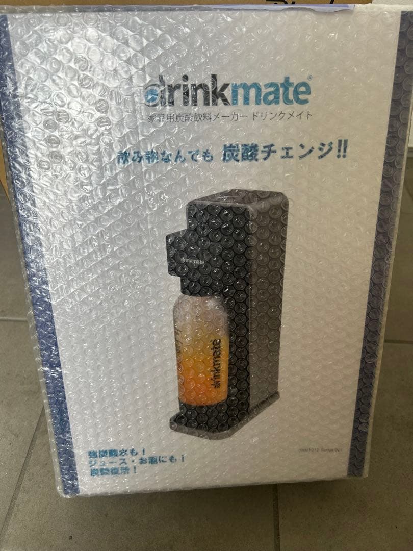 ドリンクメイト　炭酸水メーカー 601 ブラック
