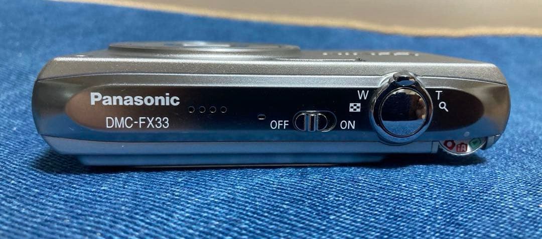 【Panasonic 】LUMIX DMC-FX33 コンパクトデジタルカメラ