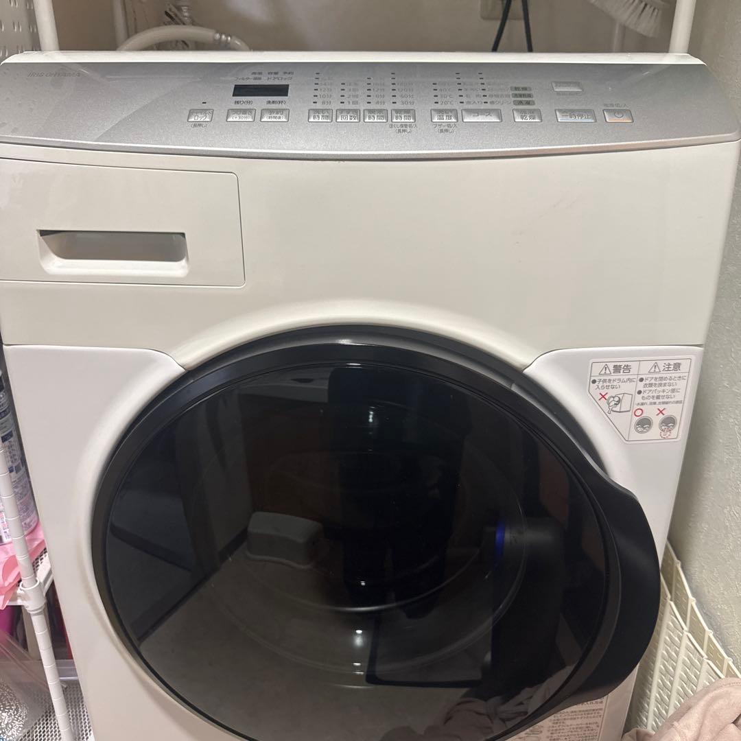 林　ホワイト ドラム式洗濯機 本体