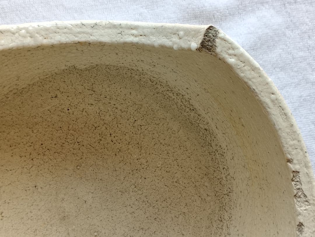 信濃焼き　風炉　茶道具　骨董品　置物飾り