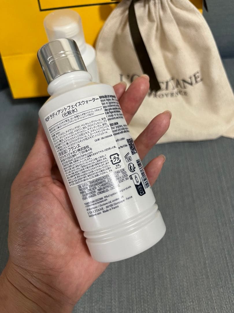 L'Occitane ディバインフェイスウォーター & クレンジングフォーム