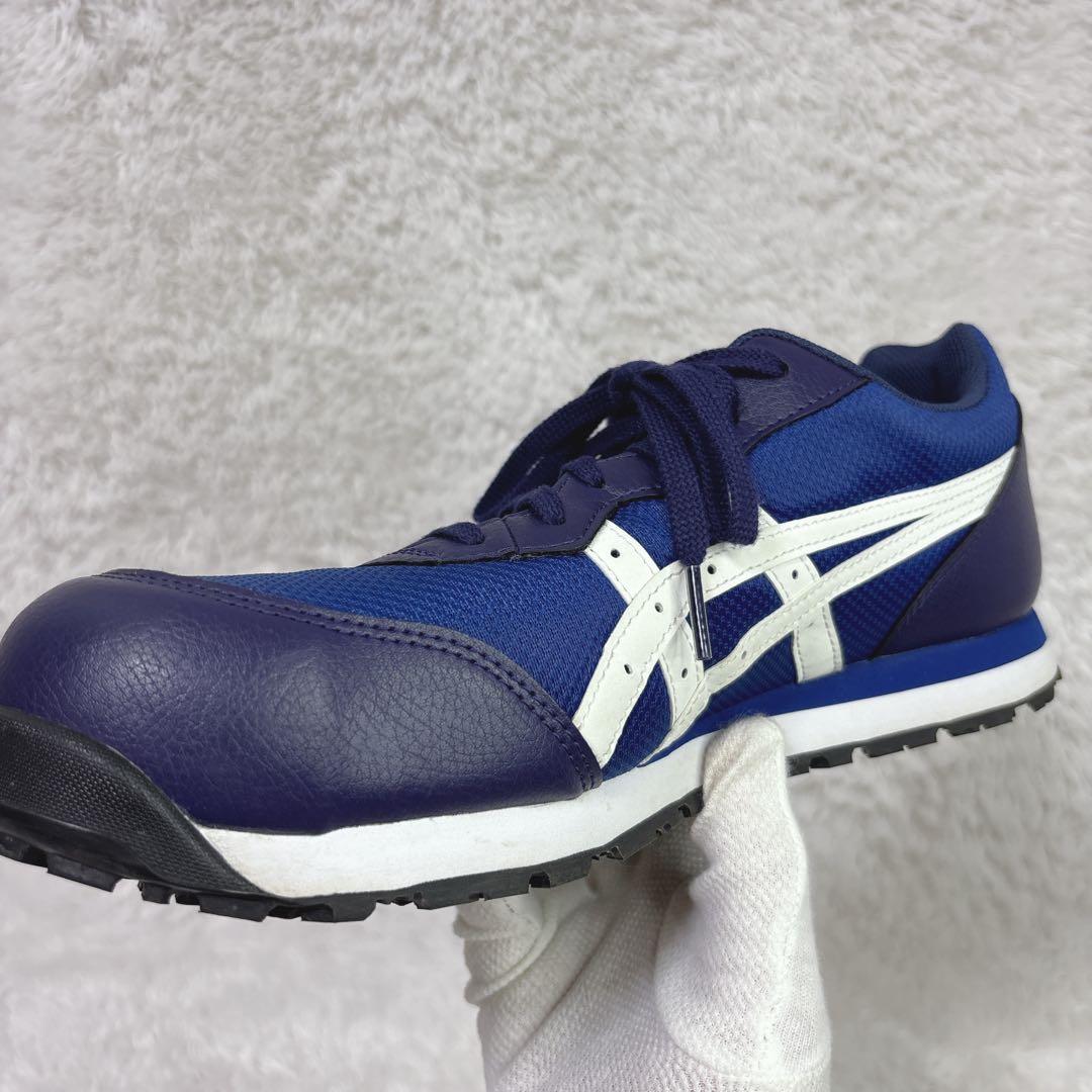 アシックス　安全靴　asics ウィンジョブ　FCP201 27.5cm 青