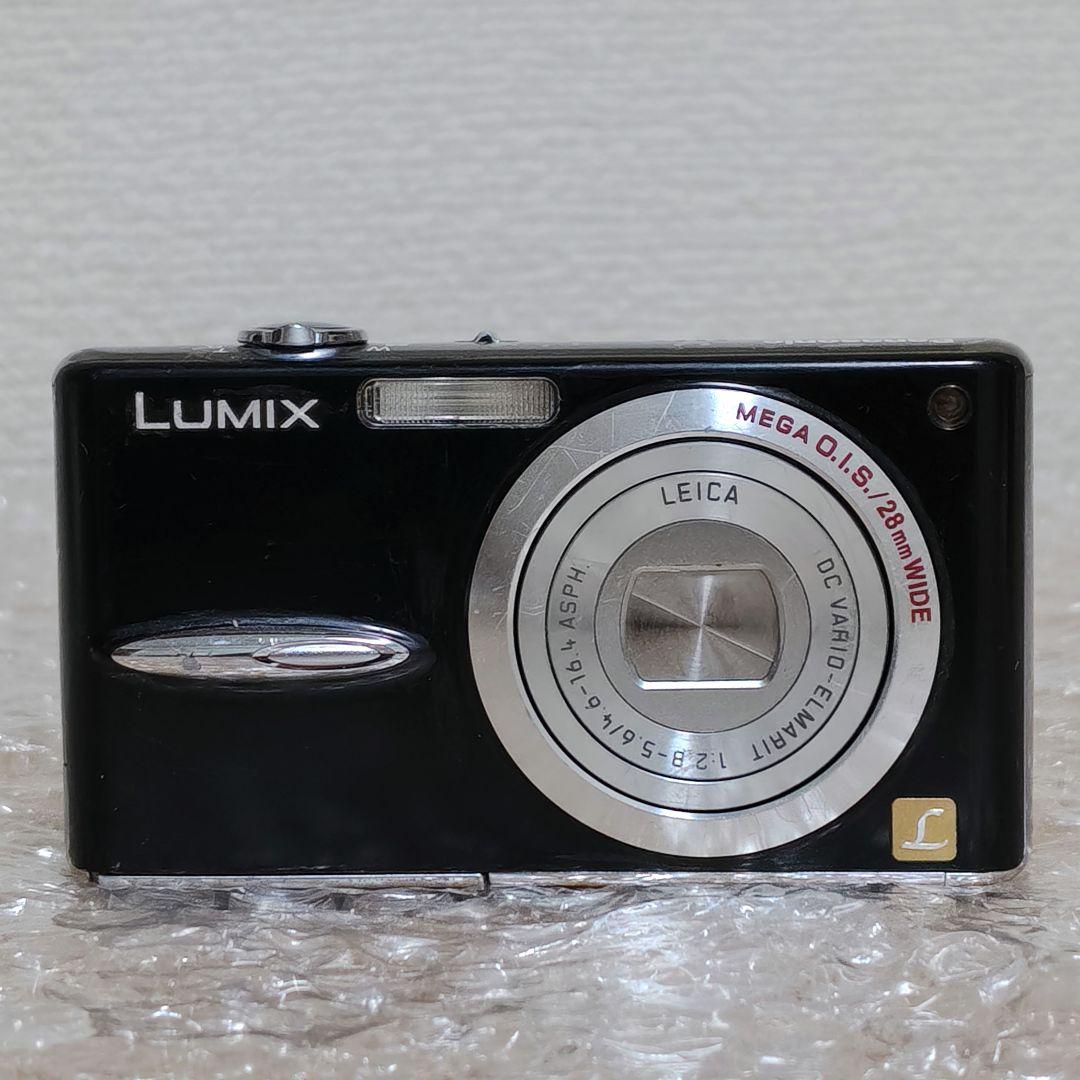 【動作確認済 程度良好】パナソニック ルミックス DMC-FX30 デジカメ 黒