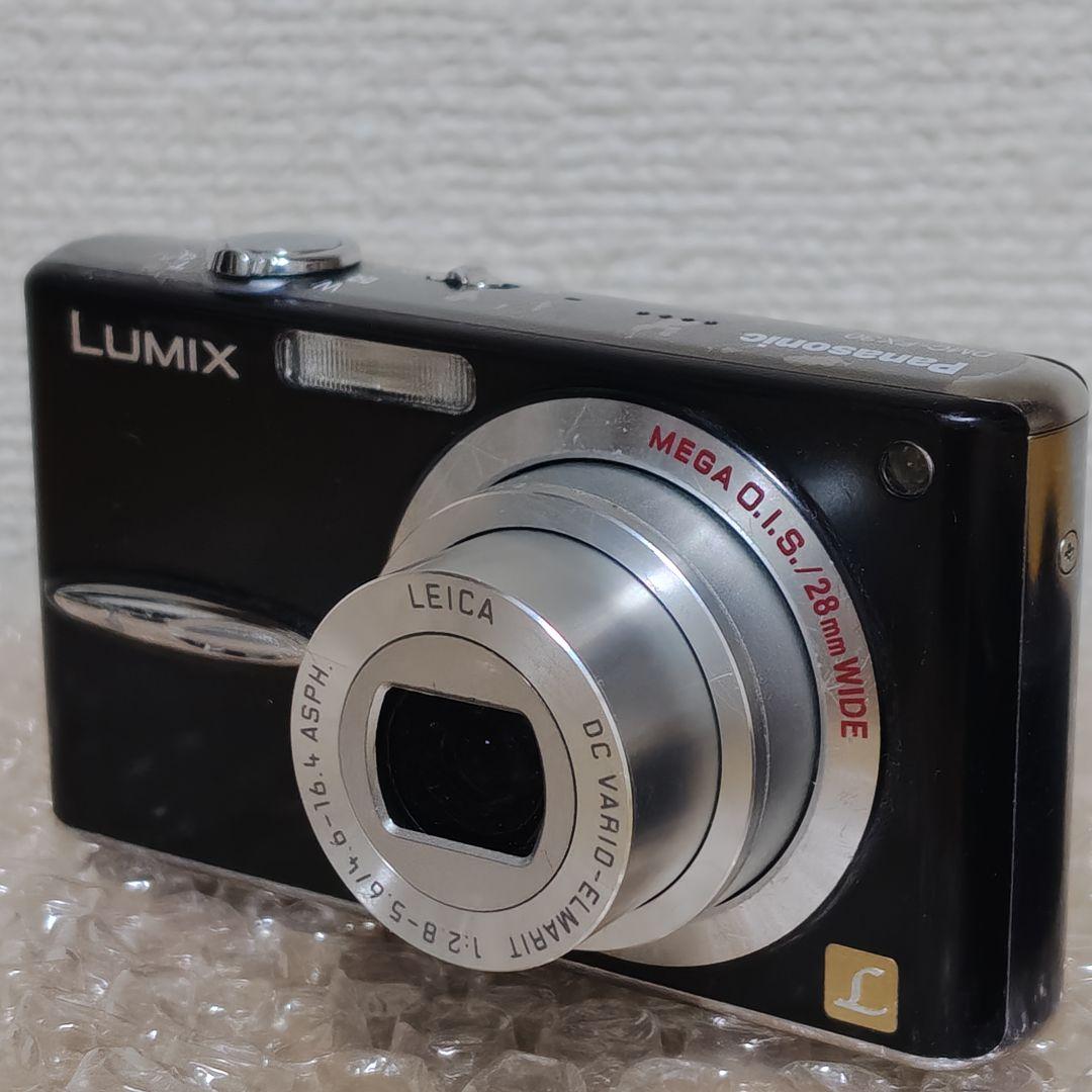 【動作確認済 程度良好】パナソニック ルミックス DMC-FX30 デジカメ 黒
