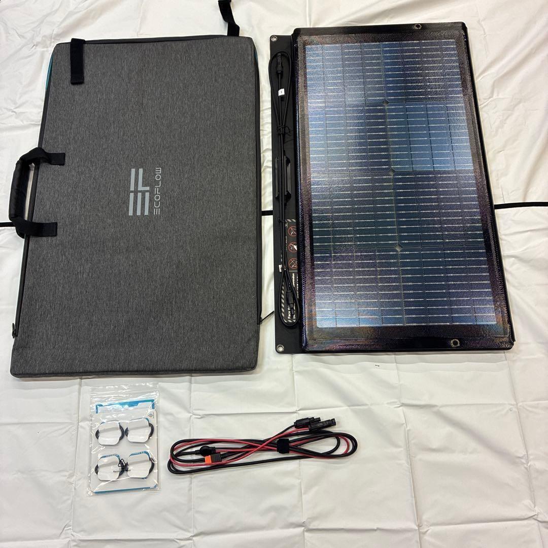L*@様 EcoFlow 220W 両面 ソーラーパネル エコフロー