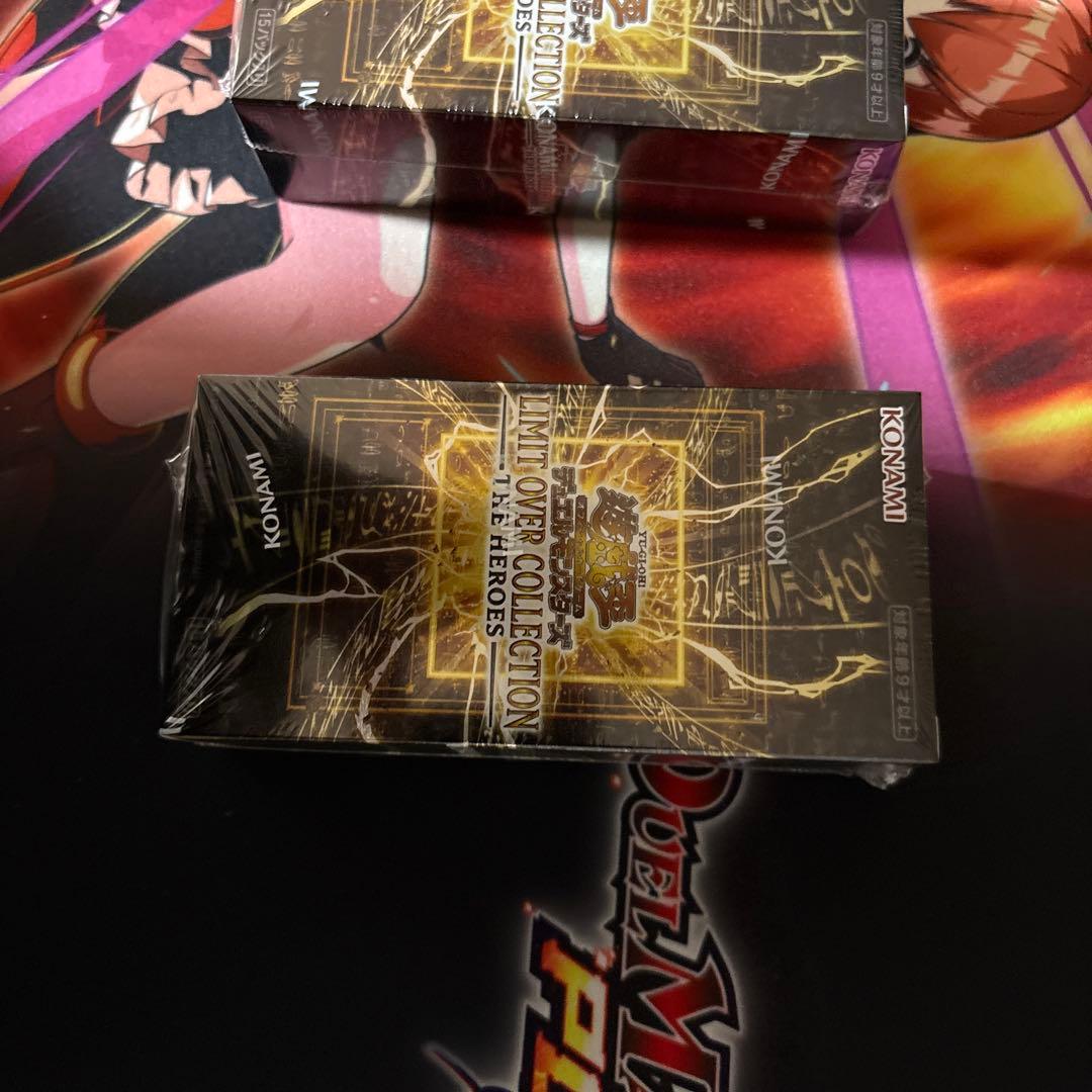 新品未開封シュリンク付き遊戯王リミテッドオーバーコレクション　2ボックス
