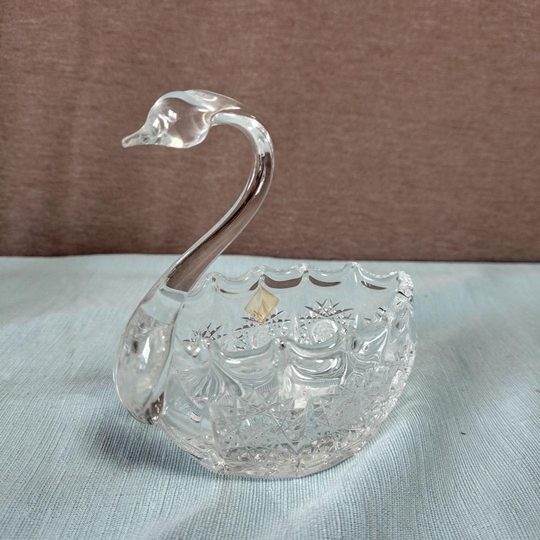出品デビュー特別セール/ボヘミアン白鳥夫婦と白鳥3羽家族