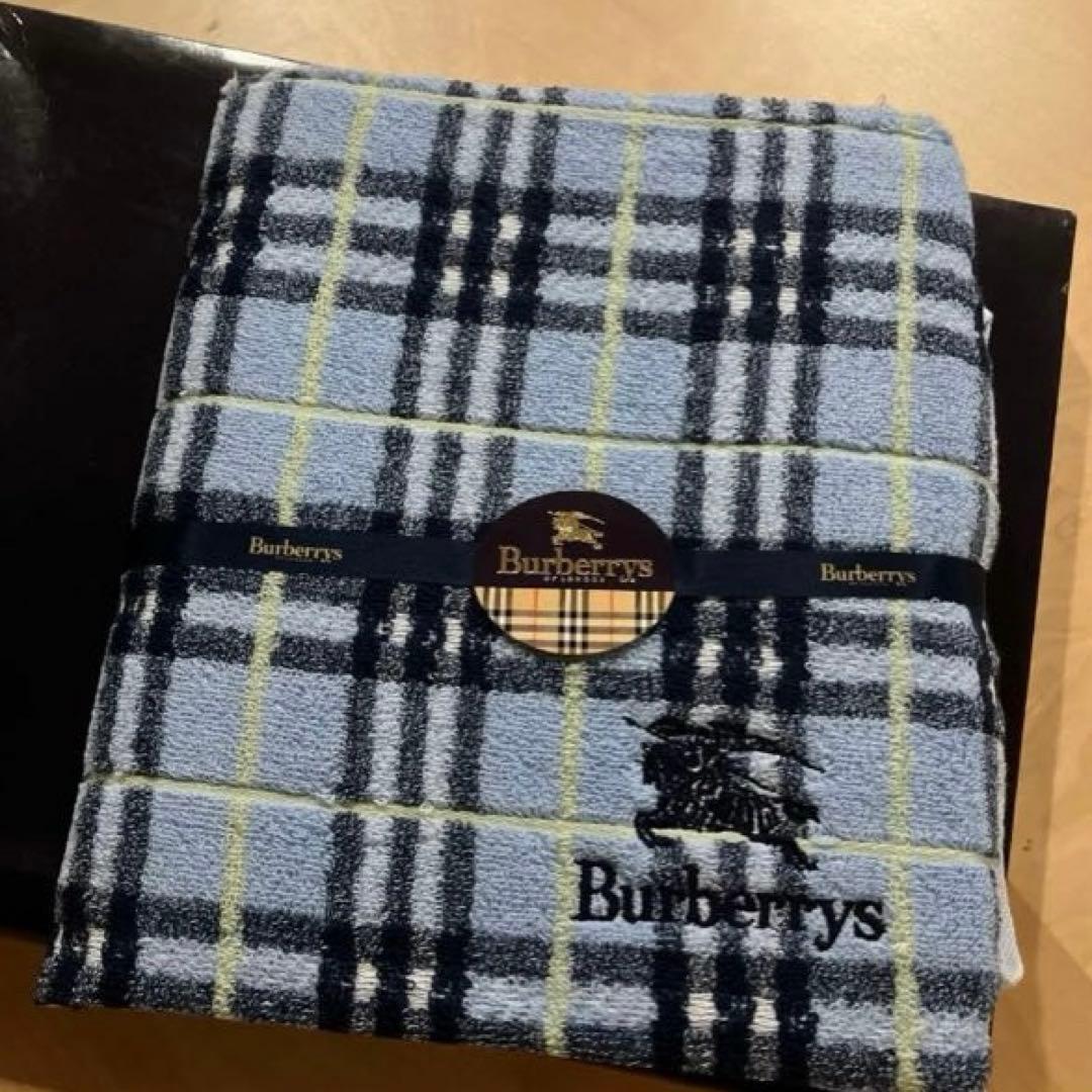 旧ロゴBURBERRY バーバリー バスタオル 【新品】