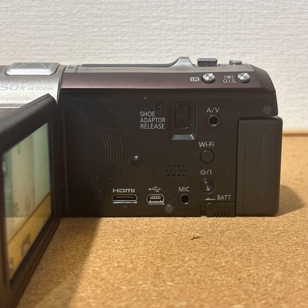 Panasonic ビデオカメラ　HC-V620M ブラウン