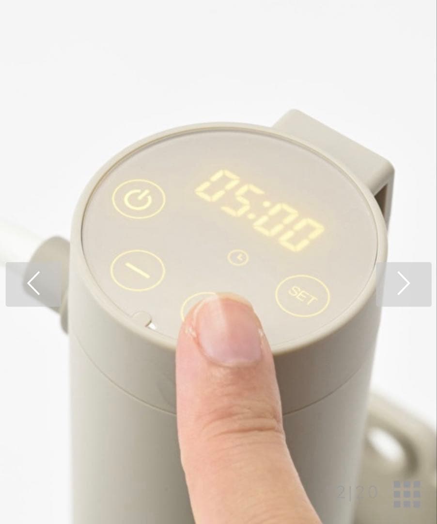 【新品 未使用】ブルーノ　低温調理器　グレージュ