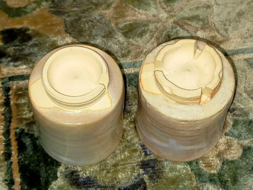 ♥未使用♥　坂高麗左衛門　♥湯呑み♥　②　♥２個　共箱付き　湯飲み　骨董　古玩