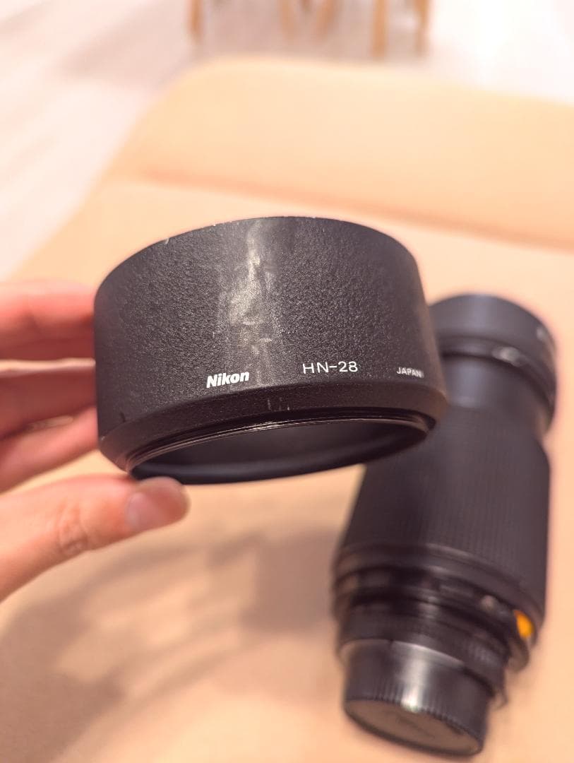 Nikon AF 80-200mm f/2.8 ED (初期型・直進式ズーム)