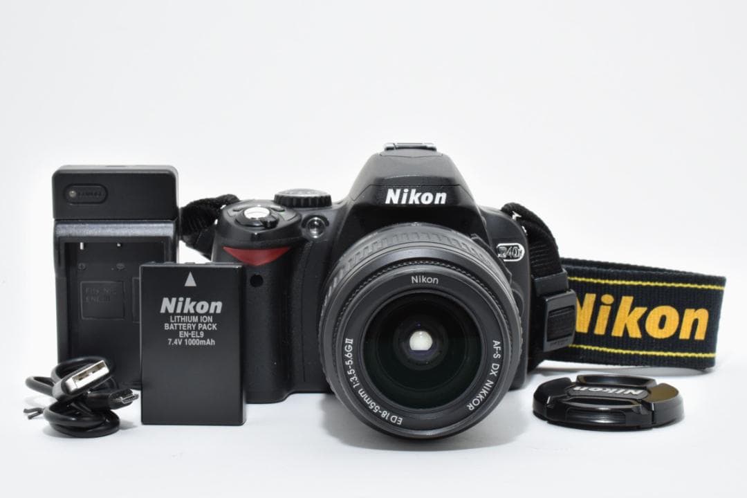 【大人気】 Nikon ニコン D40X レンズセット デジタル一眼カメラ