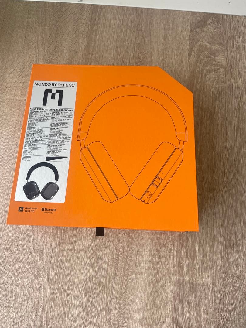 MONDO BY DEFUNC ワイヤレスヘッドホン 傷、破れあり