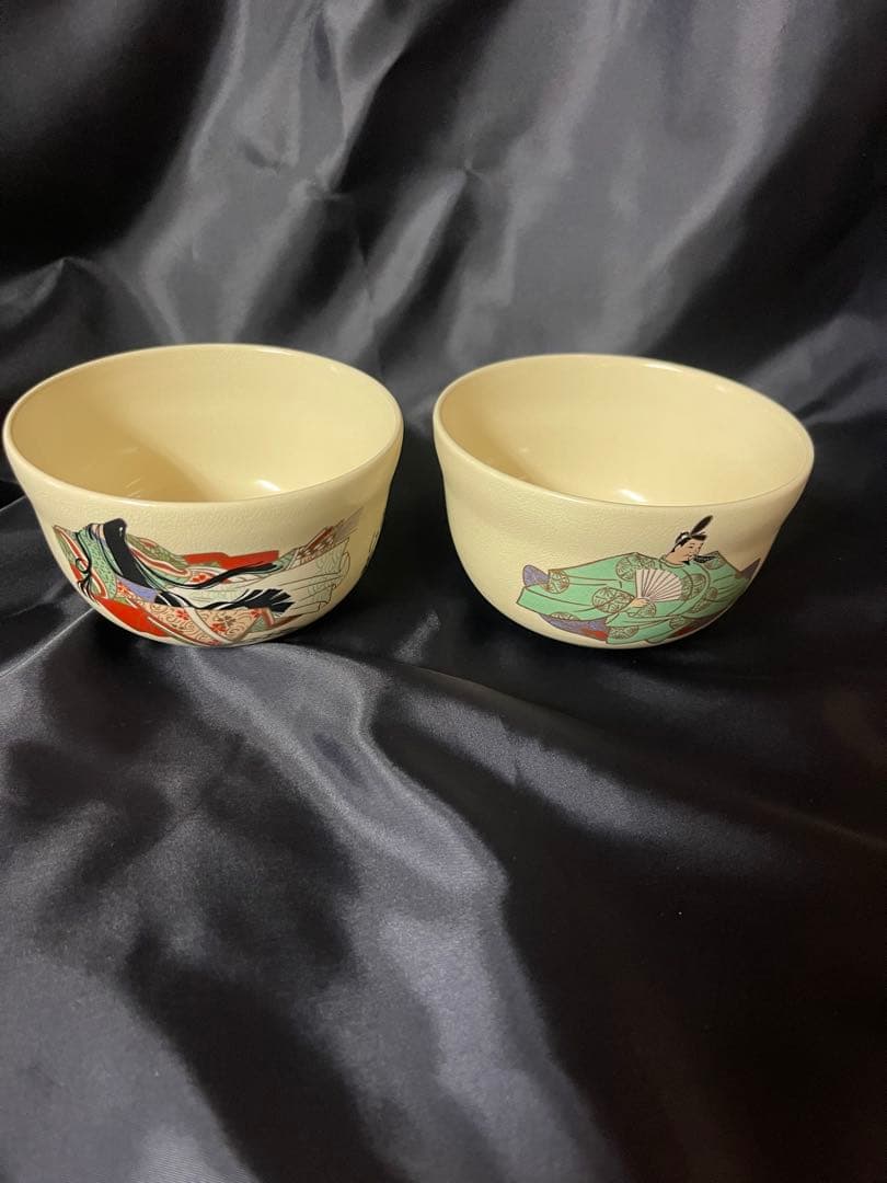 『英香作』 茶碗揃 茶道具 歌仙古今集