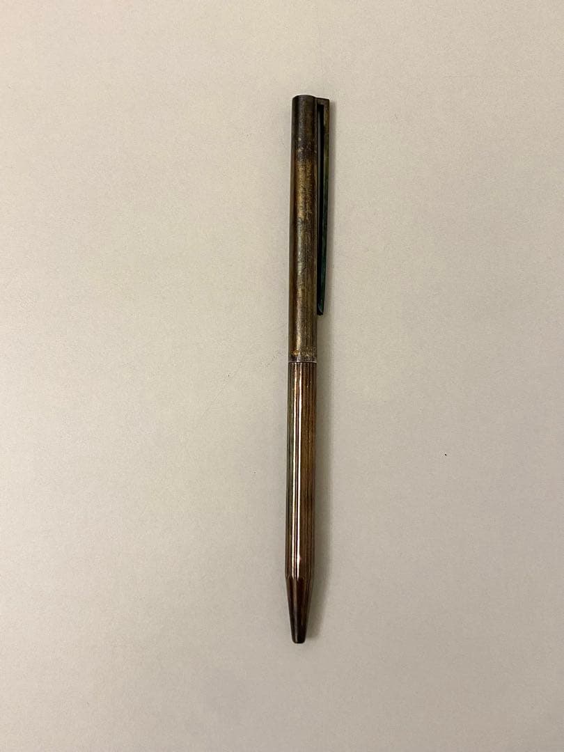 デュポンST. Dupont シルバー　ボールペン MECAN