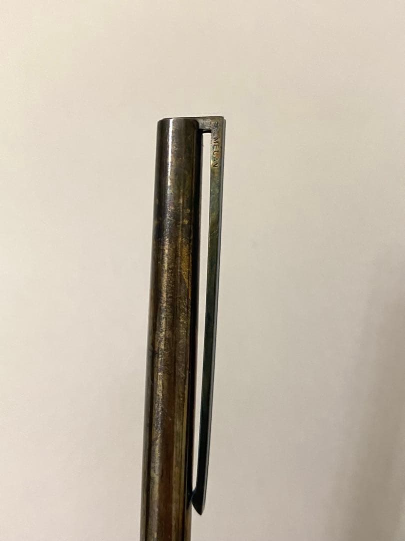 デュポンST. Dupont シルバー　ボールペン MECAN