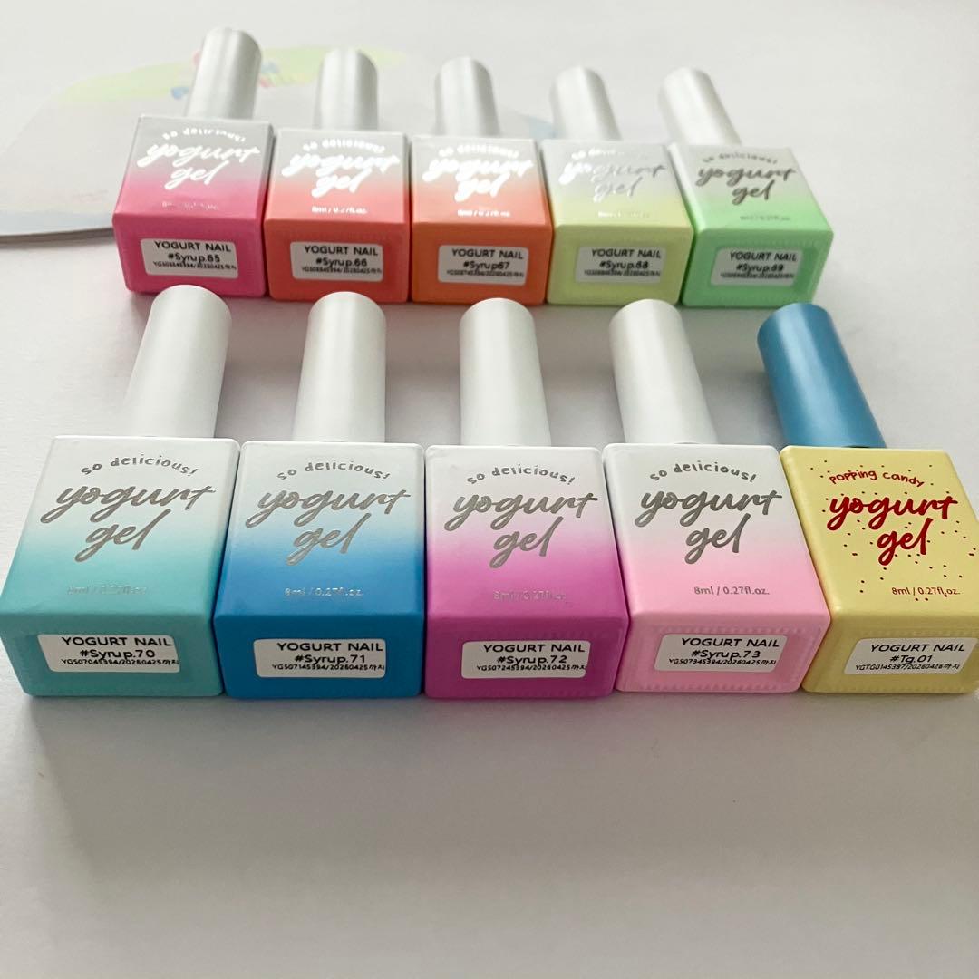 YOGURTNAIL ヨーグルトネイル　ネオンカラー10色セット
