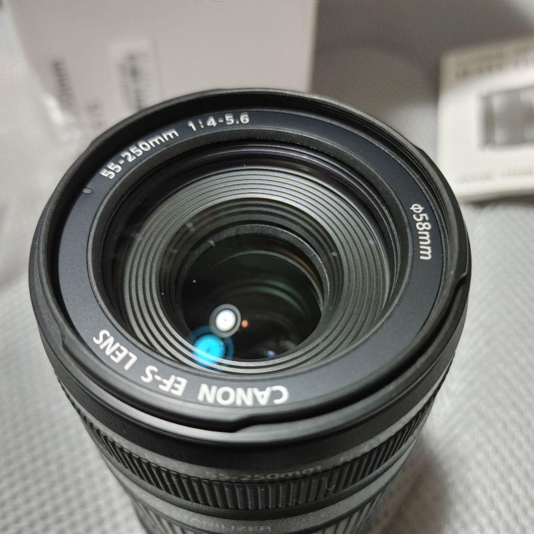 Canon EF-S 55-250mm f/4-5.6 IS レンズ
