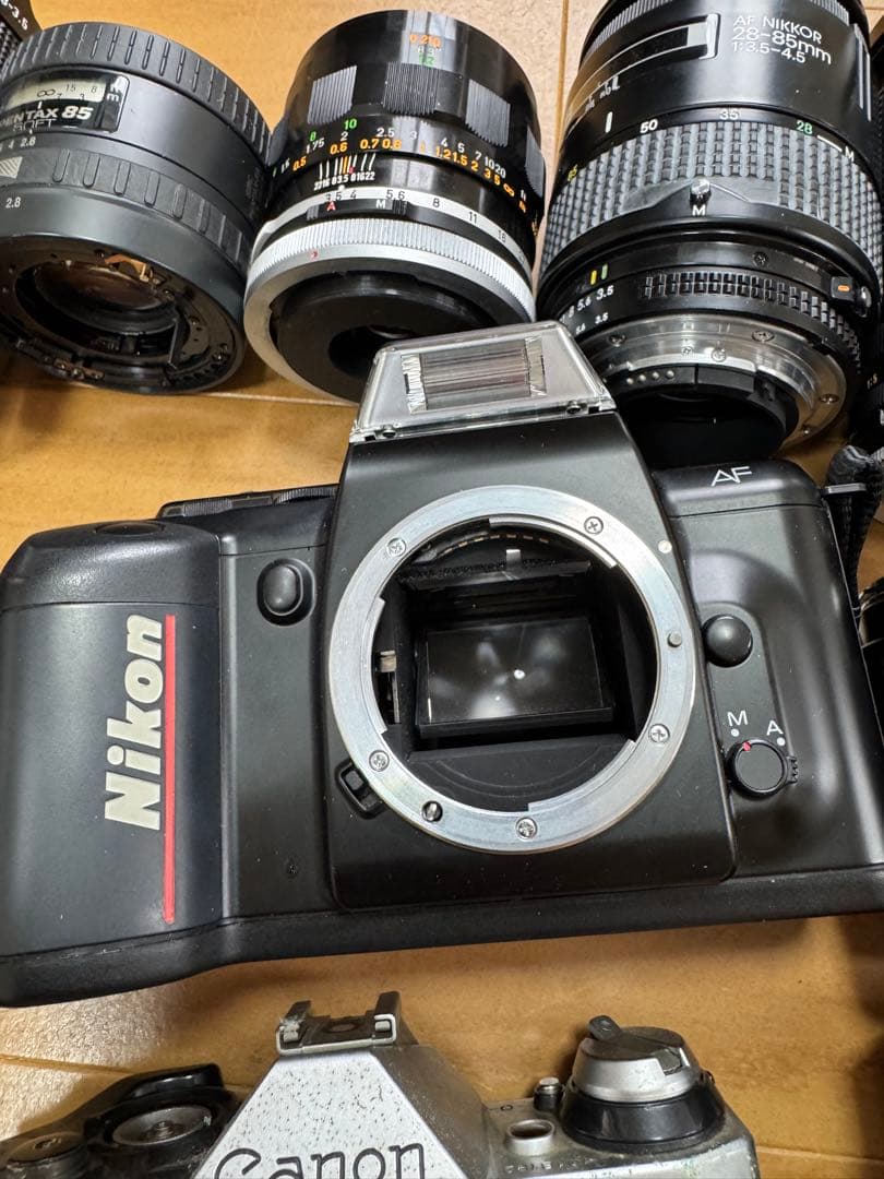 NikonF-401一眼レフカメラ レンズセット ジャンク品