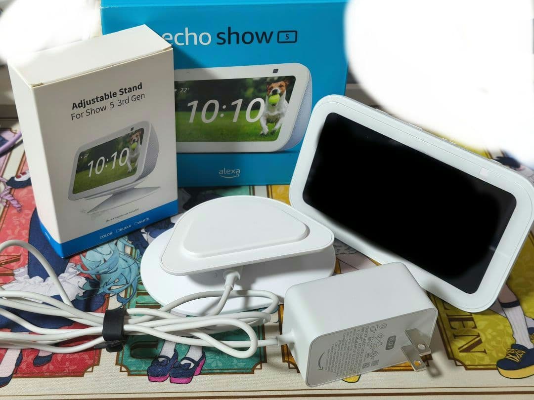 Amazon echo show5 第3世代 グレーシャーホワイト