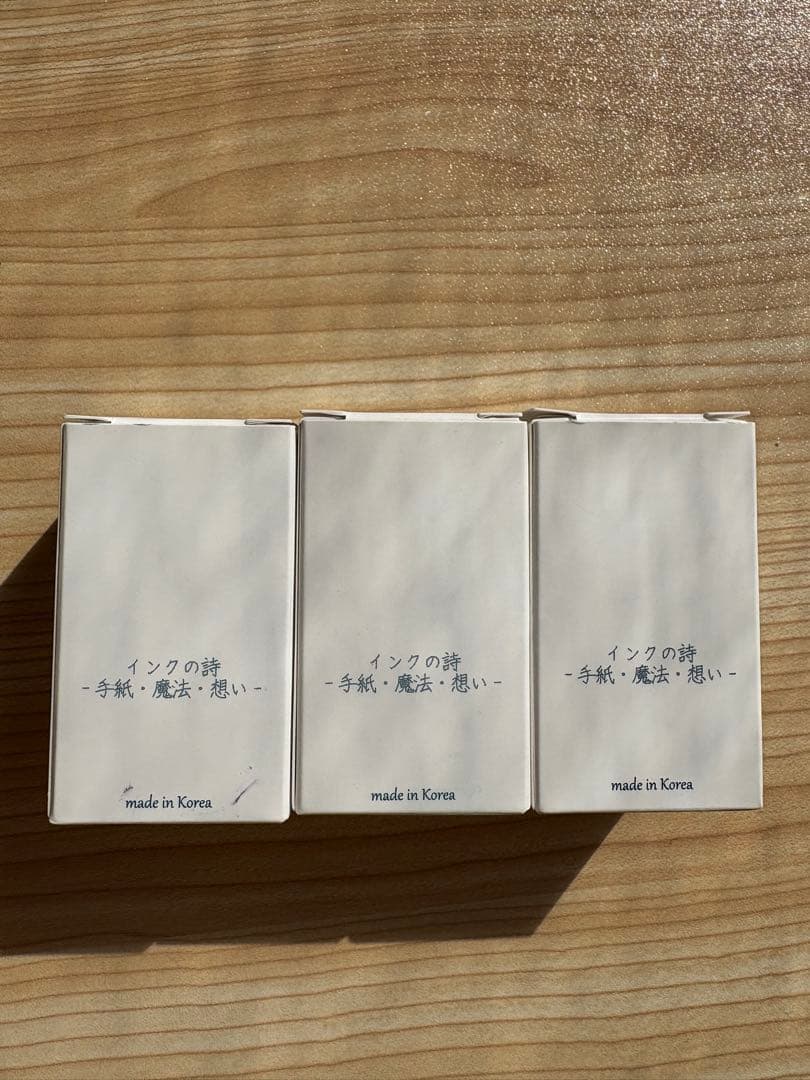 ガラス工房 LUC ガラスペン+インク3本セット