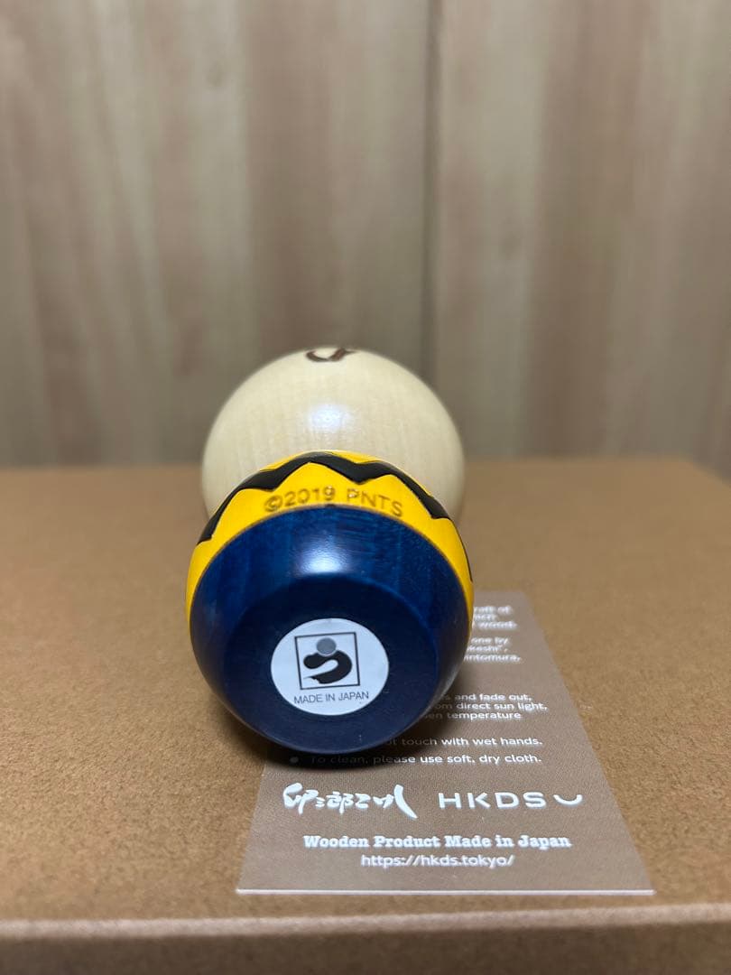 PEANUTS KOKESHI チャーリー・ブラウン &ポーチセット