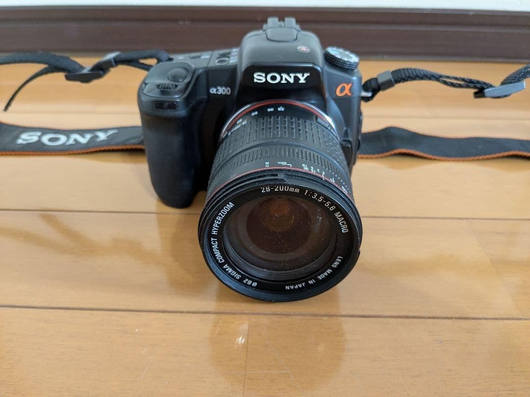 ソニー SONY α300 + SIGMA 28-200mm 高倍率ズームレンズ