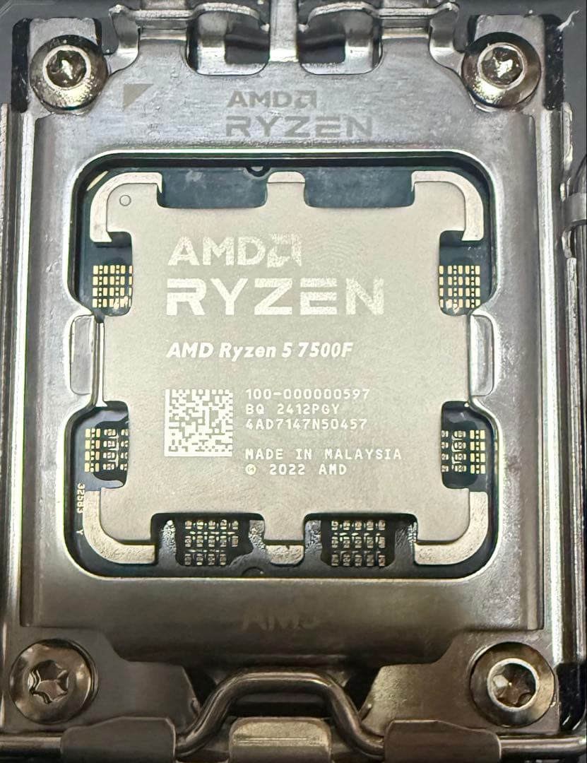 Ryzen5 7500F マザボ DDR5メモリ32GB セット