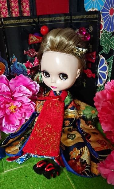 ブライス花魁着物