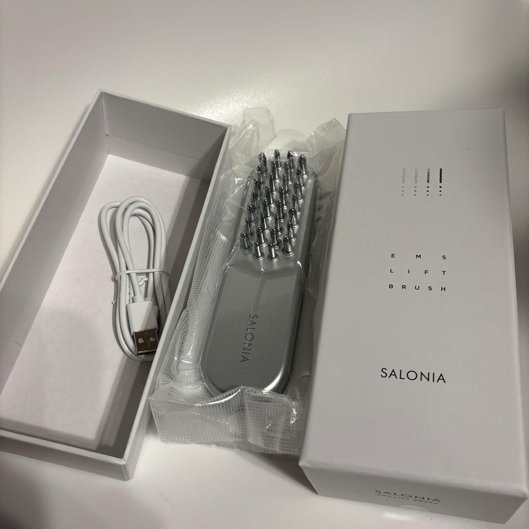 【新品】 SALONIA サロニア EMS リフトブラシ 電気ブラシ