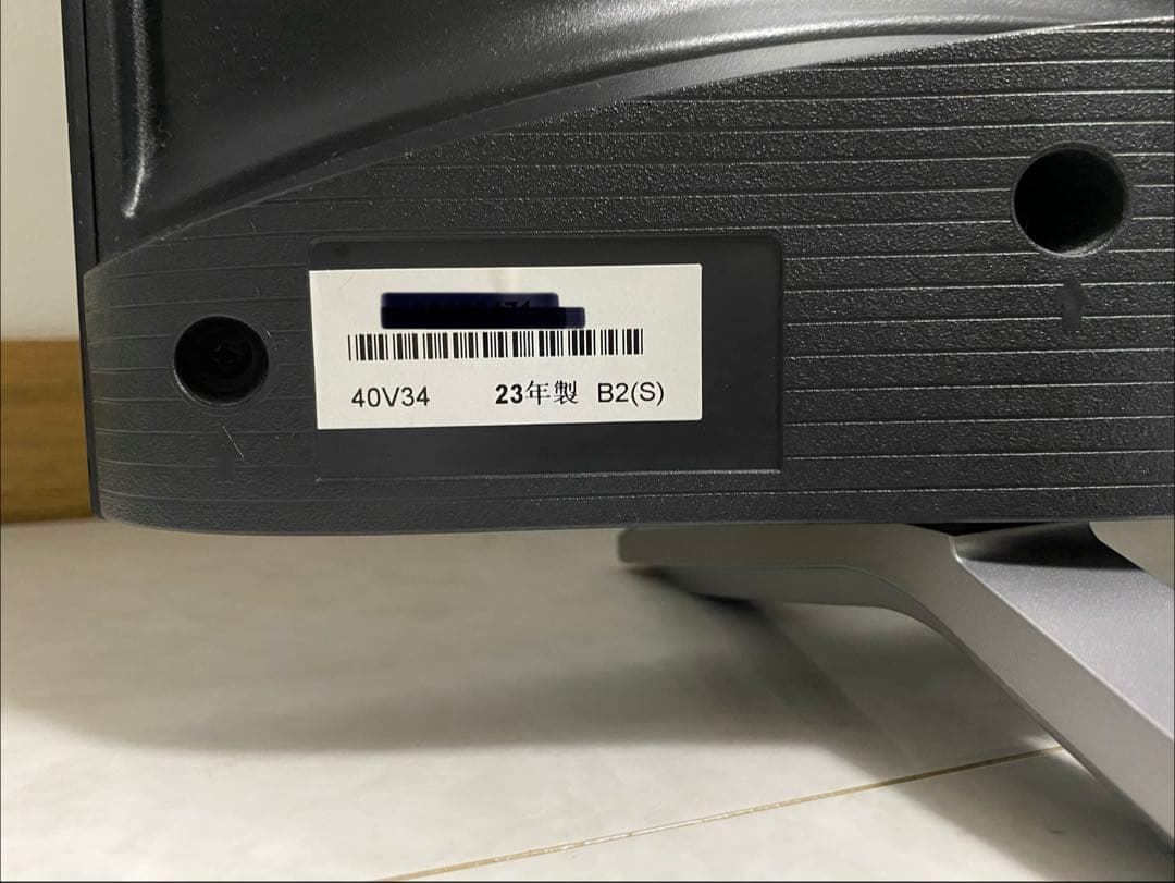 送料込　東芝 レグザ 40V型 液晶テレビ 40V34 動画アプリ　2023年