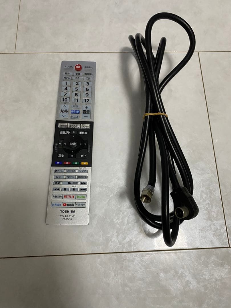 送料込　東芝 レグザ 40V型 液晶テレビ 40V34 動画アプリ　2023年