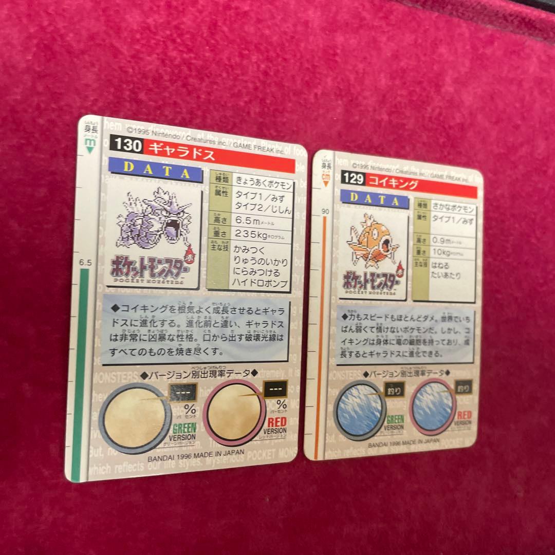 ポケットモンスター　コイキング　ギャラドス