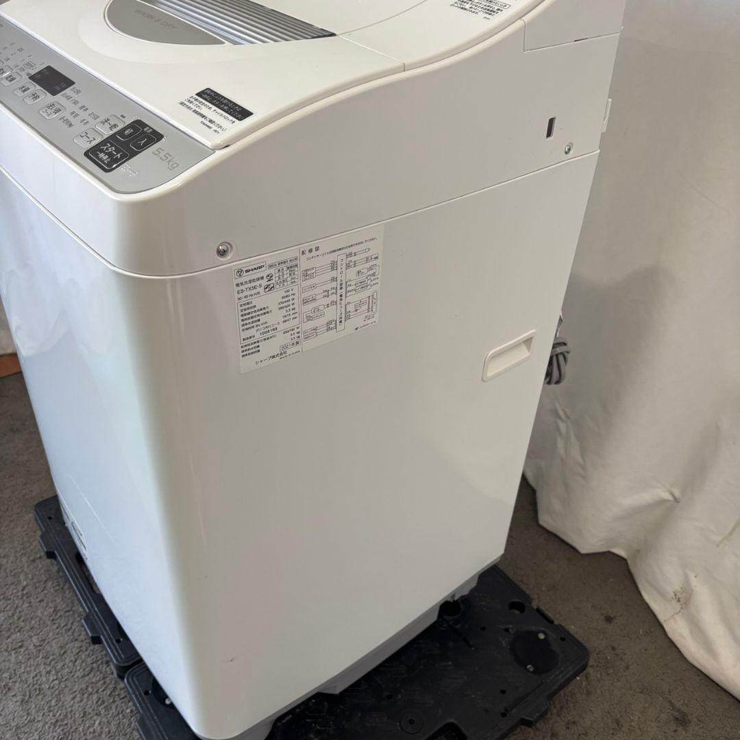 221　洗濯機　SHARP　乾燥　5.5キロ　一人暮らし　安い　綺麗　設置無料