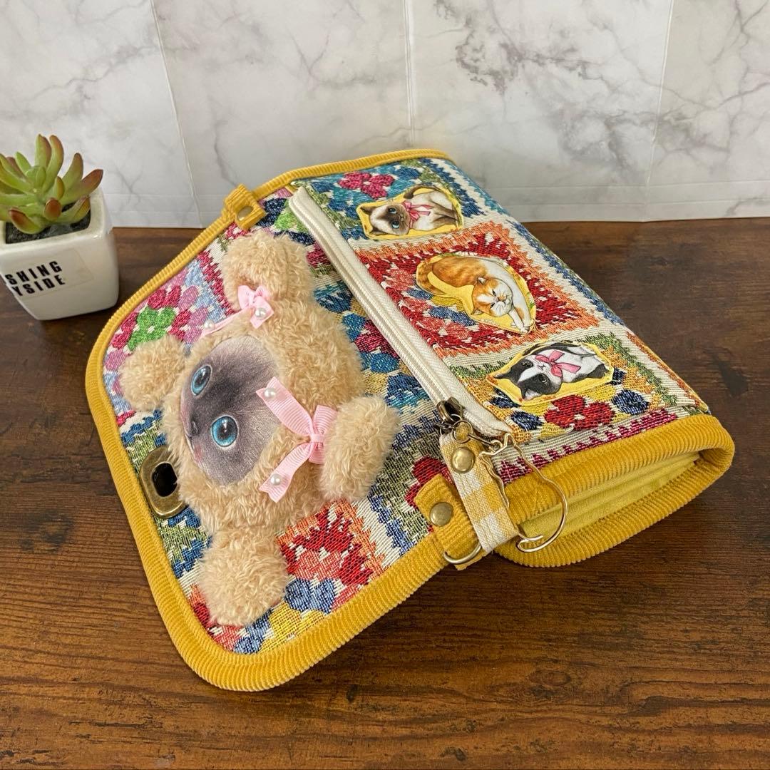 m*e様 コヤンイサムチョン【お財布 バッグ】クラウディ 猫ちゃん ハンドメイド
